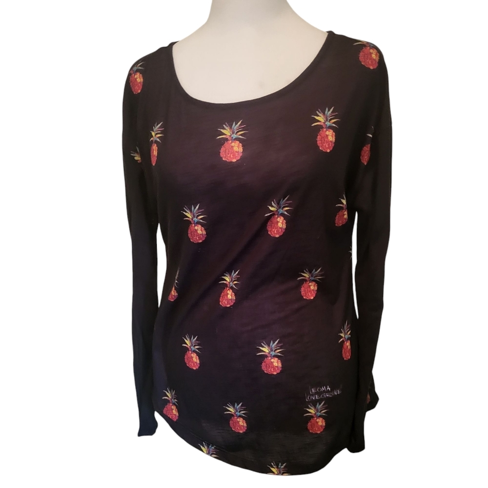 Leoma Lovegrove Pineapple Tee sz S